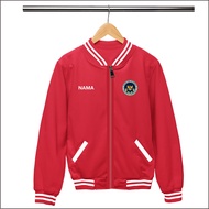 Jaket Varsity Rresleting DB SPPG LOGO BGN Badan Gizi Nasional Program Mbg