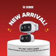 TP-LINK | TAPO C246D | Indoor/Outdoor Dual Lens Pan/Tilt Security Camera | 32GB Micro SD