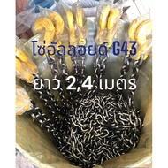 2 Meters/3 Meters/4 Meters Alloy Chain G43 Lifting 3-Inch (9.5 Mm) 3/8" Hook