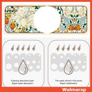 [WMP]  Smooth Faucet Drain Pad Kitchen Supplies Retro Style Faucet Draining Mat Drain Pad Simple Ins