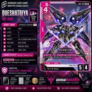 LR Kshatriya GD01-044 | Gundam Card Game GD01 | Japanese | Legend Rare