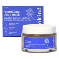 Resurfacing Sleep Mask, Retinol Alternative Face Mask and Night Cream with Bakuchiol, Jojoba Oil, an