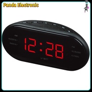 Clearance price!! LED Alarm Clock Radio Digital AM/FM Radio Red With EU Plug