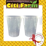 +P.P Measuring Jug Made in Malaysia 5000ml penyukat racun 5L chemical City Farm
