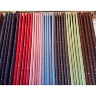 Star Pattern Curtains Available In 7 Colors For Windows. And Doors