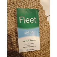 Fleet Laxative Saline Enema for Adult Constipation - 2 bottles