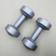Potence Barbell 3KG/DUMBELL 3KG/plastic DUMBEL 3KG - Silver
