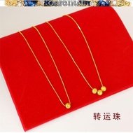 999 thousand gold gold necklace female transfer beads necklace pendant gold necklace 916 gold jewelry in stock