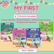 MY FIRST WIPE CLEAN - Activity Book For Kids - Activity Book - Pre School Activity book- 4 year kids