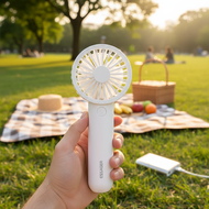 USB Rechargeable ESSAGER Mini Desk Fan Portable Cooling Handheld