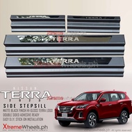 NISSAN TERRA 2022-2025 4PCS THICK THAILAND SIDE STEP SILL / STEPSILL / DOOR PROTECTOR ( TERRA ACCESS