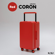 (ประกัน5ปี) กระเป๋าเดินทางคันชักกว้าง CORON COLLECTION ขนาด 22/24นิ้ว สีสวย จุของได้เยอะ ล้อลื่นมาก  by KiKi Thailand