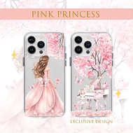 Case PINK PRINCESS SAMSUNG A05 A05S A42 M33 5G A3 A5 A7 2015 2016 2017 A310 A320 A510 A520 A710 A720