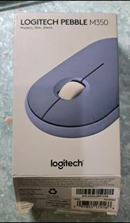 Logitech Pebble M350 Wireless Mouse (Blue)