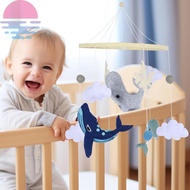 Baby Crib Mobile Montessori Ocean Animals Crib Mobile Soothing Crib Nursery Mobile Decorative Baby Nursery Mobiles for Bedroom SHOPSBC3031