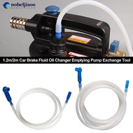 NOBELJIAOO 1.2m/2m Car Brake Fluid Oil Changer Emptying Pump Exchange Tool Connector Oil Pumping Pip