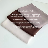Shawl Cotton Turkiye Voile 2M Shawl Shawl 2 Meter Long