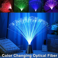 🎈 TGP MULTICOLOR LED Fiber Optic Light โคมไฟกลางคืนคริสต์มาสงานแต่งงาน Holiday Home Decor