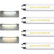F15T8/CW 15W 18" T8 Fluorescent Linear Tube Bulb 1.5 Feet Cool White Light 4100K G13 Base 4 Pack