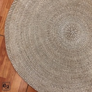 ♞,♘,♙Abaca Round Carpet - Small sizes - Natural material - 40 &amp; 45 inches