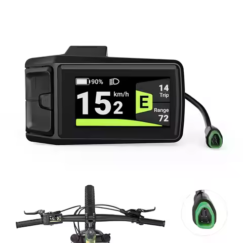 BAFANG DPC080 Ebike Display 8Fun CAN BUS 1.9" Screen IPX7 Waterproof Automatic Backlight Ebike Speed