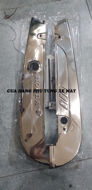Bọc sên (hộp xích) gắn xe Dream Wave RS100 Wave Alpha 2008 - 2016 Wave A110 2017 - 25 Sirius inox 30
