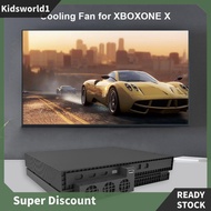 [kidsworld1.sg] Temperature Control USB Cooling Fan for Xbox One X Console External 3 Fans