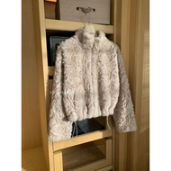 YJNN-Fur Integrated Zipper Style Fur Jacket 7889