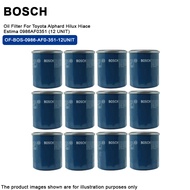Bosch Oil Filter For Toyota Alphard Hilux Hiace Estima 0986AF0351 (12 UNIT)