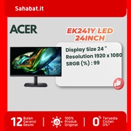 ACER EK241Y P6 24" inch IPS 1080p FHD 144Hz VGA x1 HDMI x1 Vesa 100x100mm LED Monitor