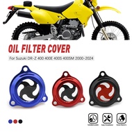 Motorcycle Transparent Engine Oil Filter Cap Cover for Suzuki DRZ400 400E 400S 400SM 2000-2024