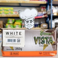 Elmer Vista Festival White Compound Chocolate 250Gr Elmer Vanilla Chocolate/ 250Gr Elmer Vista White