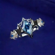 Dr. Torretto Impression Ring Original Design Sandblasted Anime Game Peripheral 2D Cosplay Ring