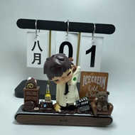 DIY Cream Glue 13th Anniversary Ono Temporary Parking Sign Walnut Car Decoration Figure Birthday Gif