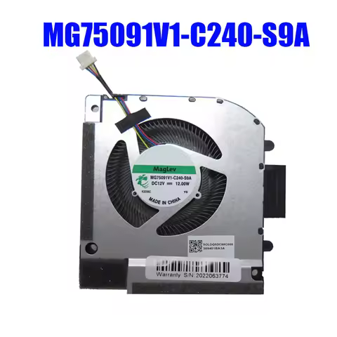 Laptop Cooling Fan MG75091V1-C240-S9A MG75091V1-C250-S9A DC12V 12.00W 4PIN RTX30 2021 New