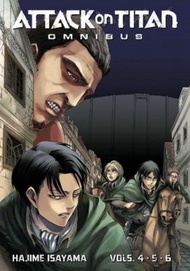 [100% Original Books] - Attack on Titan Omnibus 2 (Vol. 4-6) by Hajime Isayama (US edition paperback