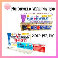 NIHONWELD WELDING ROD SPECIAL 6013 6011 (1/2 KILO & 1 KILO )