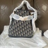 Dior Oblique C'est Dior經典老花中號水桶包