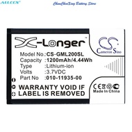 1200Mah Orangeyu Battery 010-11935-00 For Garmin 010-01055-15,010-02184-01,Glo. GLO 2