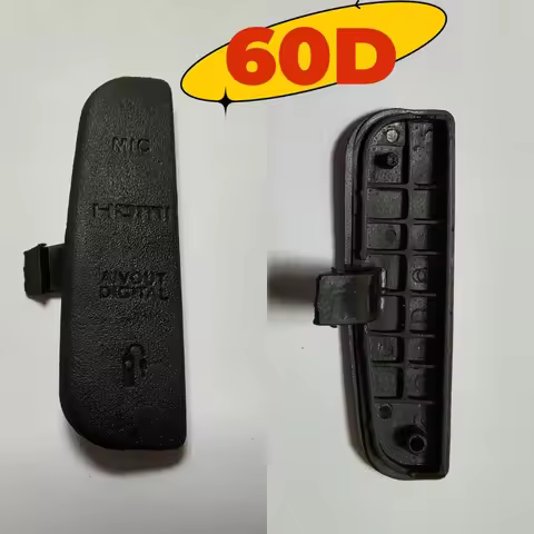 For Canon 60D USB Skin Cover USB Trim Rubber Plug Part
