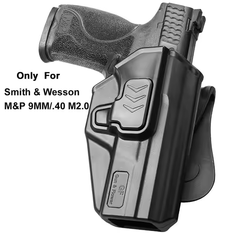 Fit Smith&Wesson M&P 9mm/.40 M2.0 3.6/4.0/4.25 INCH Barrel & S&W SD9VE/SD40VE''.OWB Holster,360 Degr