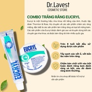 Combo Eucryl Toothpaste 62g + Eucryl Teeth Whitening Powder 50g
