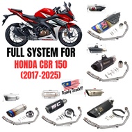 Honda CBR 150 R  SLIP ON Front Exhaust Full Systems Link Connect Middle Pipe Manifold CBR150R CBR150