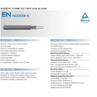 PV-1F 6mm solar panel cable 6mm2 10 AWG cable