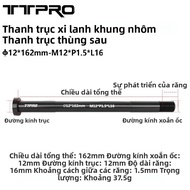 TTPRO 12mm Thru Trục Cho MTB Đường Xe Đạp Bánh Xe Hợp Kim Trung Tâm Dĩa Trục Phát Hành Nhanh Tương T