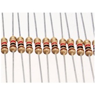 3pcs 1/4W Resistor 1/4Watts Resistor 10 100 220 1k 10k 100k ohms resistor