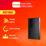 Bộ phát Wifi di động Tenda 4G LTE 4G180 công nghệ Wifi 6 - Hãng phân phối chính thức