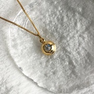 【 日本直送　名牌中古包 】CHANEL シャネル ネックレス ゴールド ココマーク ストーン vintage ヴィンテージ オールド zy3zit