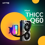 # HYTE THICC Q60 - 240mm AIO Liquid CPU Cooler With 5" Ultraslim IPS Display #