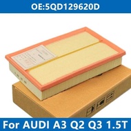 X Car Engine Air Filter Cleaner Element 5Qd129620d For AUDI A1 A3 Q2 Q3 1.5Tfsi 30 G-Tron 35 TFSI M